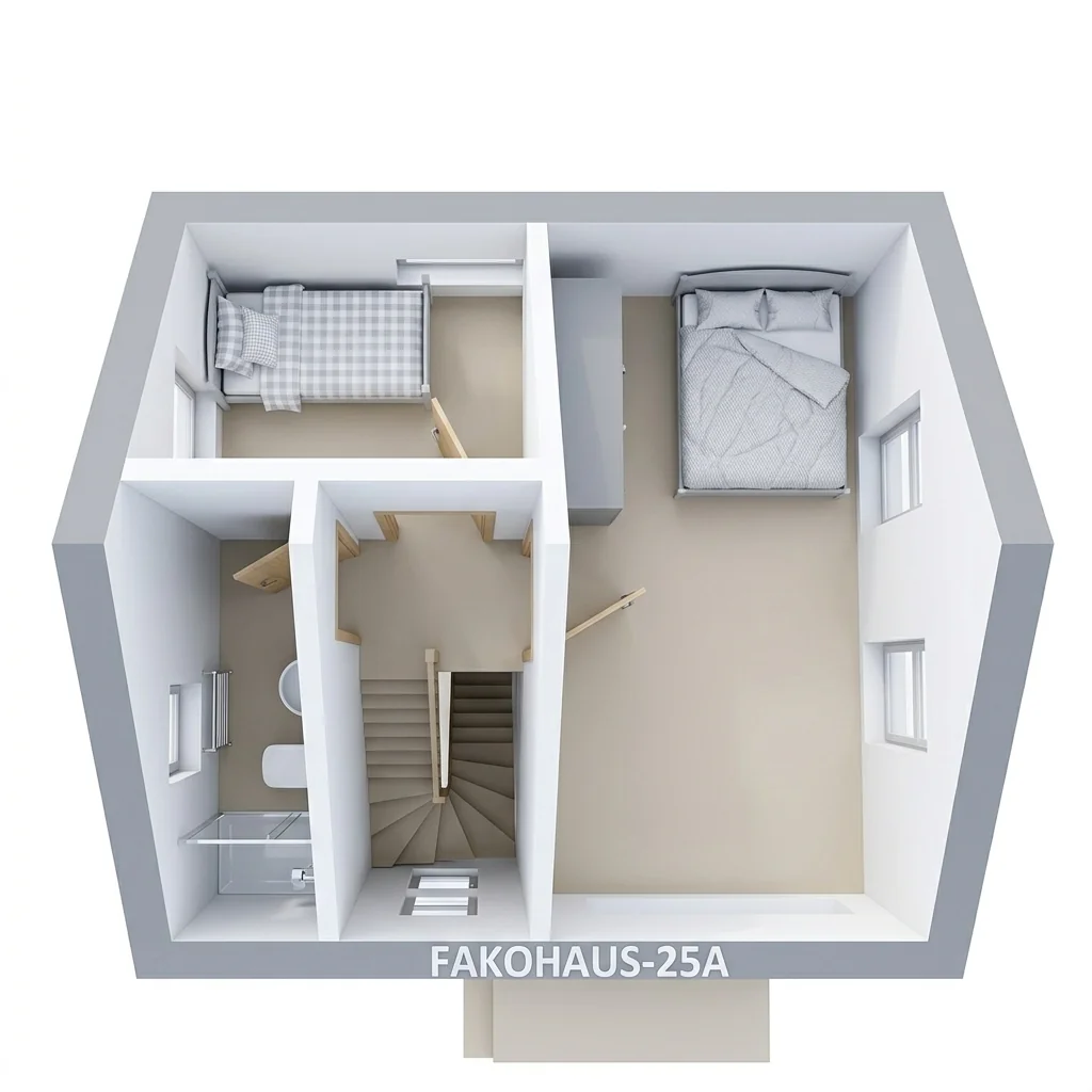 FAKOHAUS 25A 2층 평면도