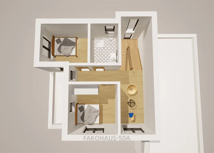 FAKOHAUS 50A 2층 평면도